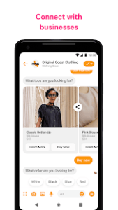 التواصل التجاري عبر ماسنجر فيس بوك