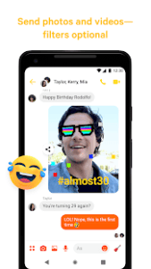 ماسنجر فيس بوك | تحميل تطبيق الاتصال Messenger 7 ارسال الصور والفيديوهات في ماسنجر فيس بوك