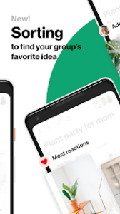 بنترست | تحميل تطبيق الصور Pinterest 8 امكانية فرز الصور في بنترست Pinterest
