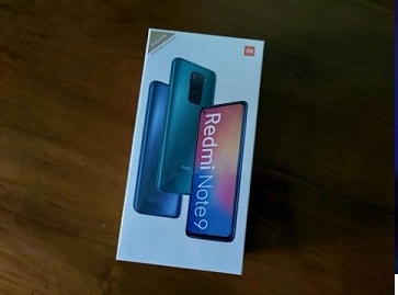 فتح علبة هاتف Xiaomi Redmi Note 9