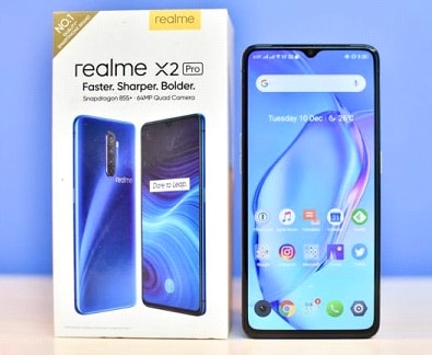 فتح علبة هاتف Realme X2 pro