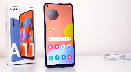 فتح علبة هاتف Samsung Galaxy A11