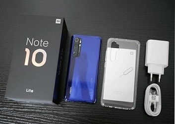 سعر ومواصفات Xiaomi Mi Note 10 lite | مميزات وعيوب شاومي مي نوت 10 لايت 6 فتح علبة هاتف Xiaomi Mi Note 10 Lite