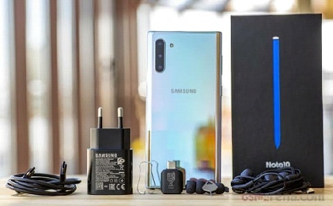 فتح علبة هاتف Samsung Galaxy Note 10