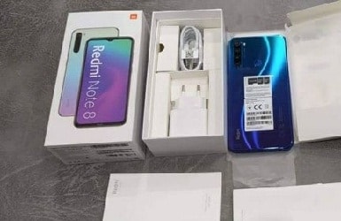 فتح علبة هاتف Xiaomi Redmi Note 8