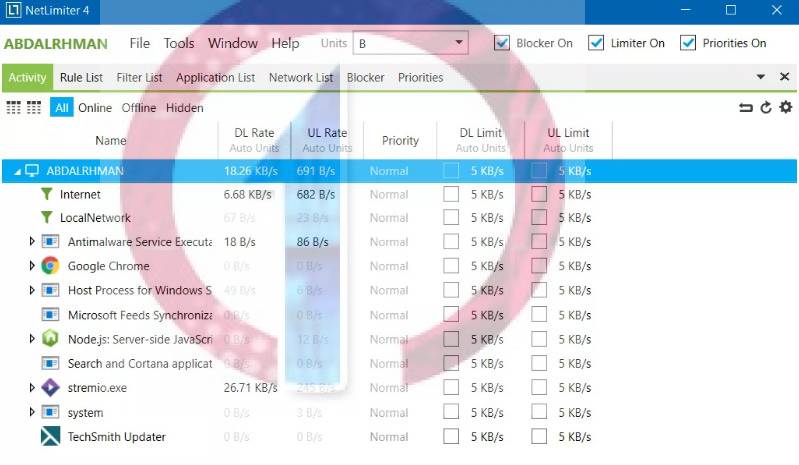 تحميل برنامج selfishnet win 7