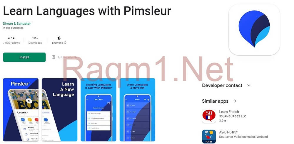 تطبيق Pimsleur