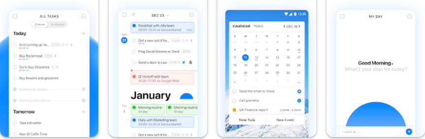 أفضل تطبيقات عمل قائمة مهام to do list 9 تطبيق Any.do لعمل قائمة مهام إحترافية