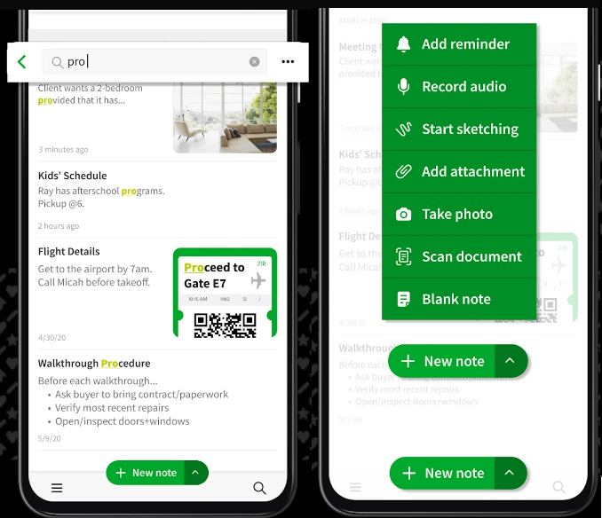 أفضل تطبيقات عمل قائمة مهام to do list 6 تطبيق Evernote