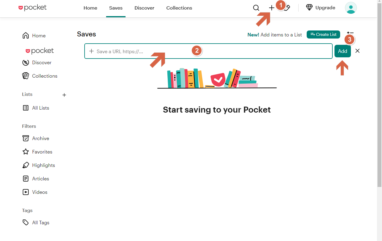 أهم تطبيقات وخدمات حفظ ال bookmarks 5 خدمة getpocket لحفظ Bookmarks