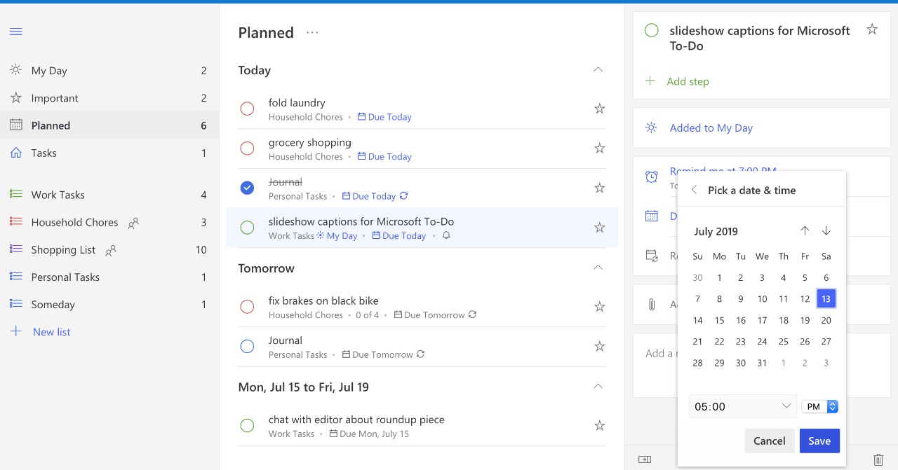 أفضل تطبيقات عمل قائمة مهام to do list 3 موقع وتطبيق Microsoft To Do